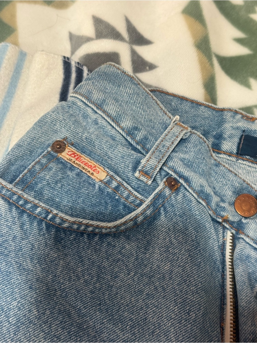 VINTAGE 90s Bluenotes Light Wash Straight Leg Women’s Jeans